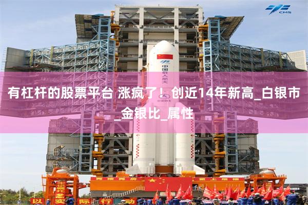 有杠杆的股票平台 涨疯了！创近14年新高_白银市_金银比_属性